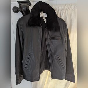 Metropolitan women's leather jacket.